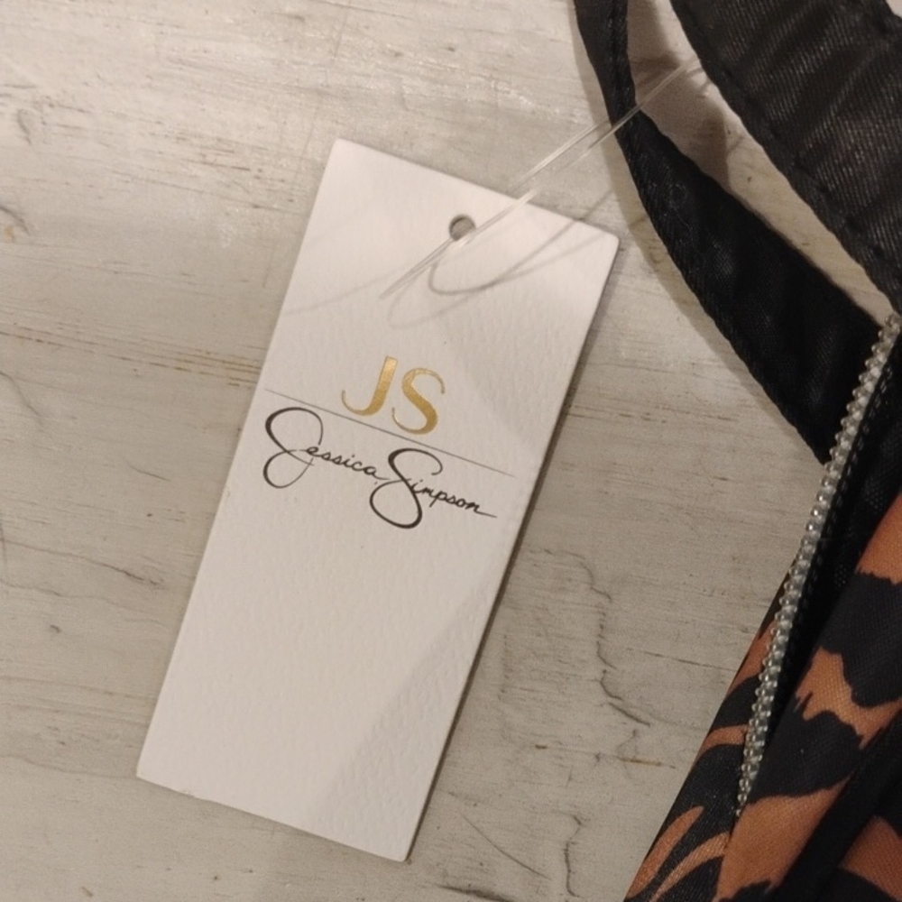 Jessica Simpson Animal Print Tote - Picture 4 of 6